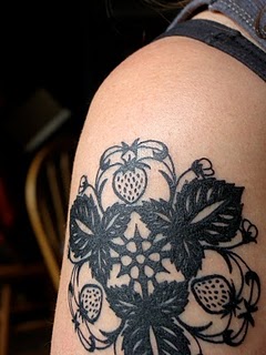 Nikki McClure tattoo Nikki McClure tattoo