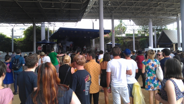 Pajama Club - Laneway Festival, Brisbane 2012