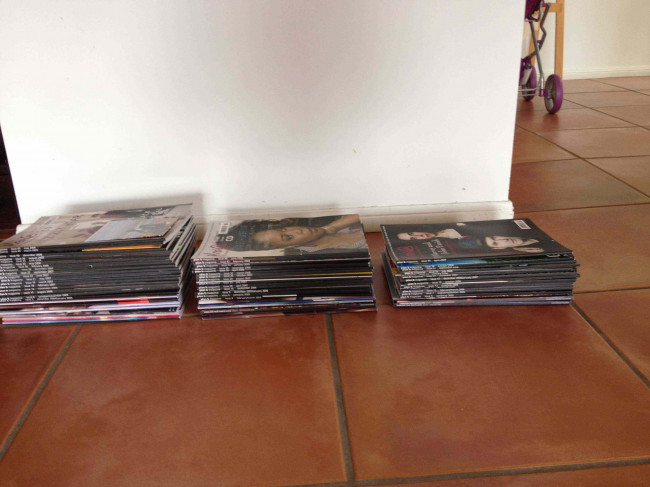 A response to ‘For Whatever Reason’  | A photograph of Plan B and Careless Talk Costs Lives magazines from 2001-2009